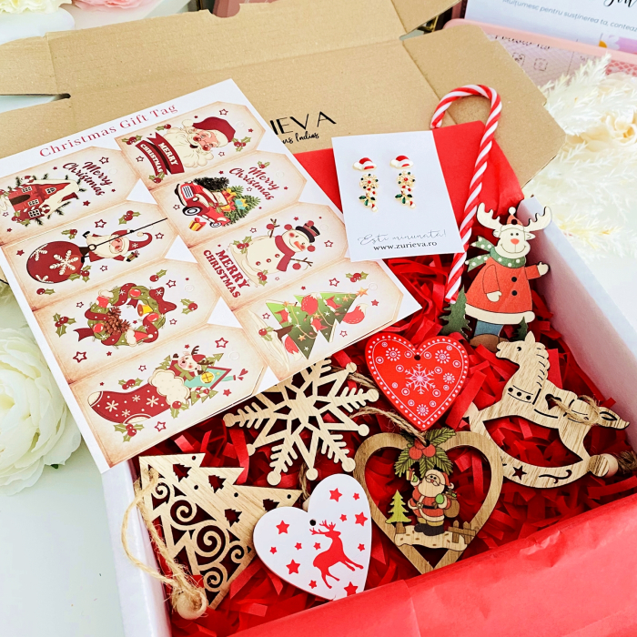 Set Cadou Spiritul Craciunului, Gift Box pentru femei, Seturi Cadou Craciun [6]