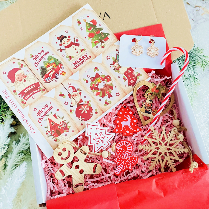Set Cadou Candy Snowflakes,  Gift Box pentru femei, Seturi Cadou Craciun [5]