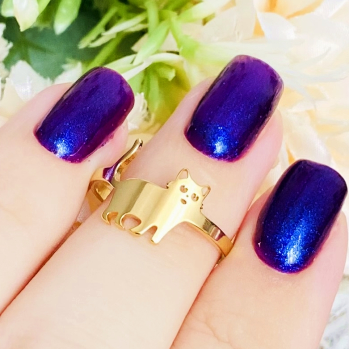 Inel Reglabil Pisica, Inele Otel Inoxidabil, Inele Dama [6]