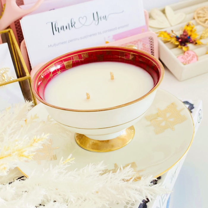 Lumanare Parfumata Ceara Soia Naturala, Lumanari Parfumate Handmade [7]