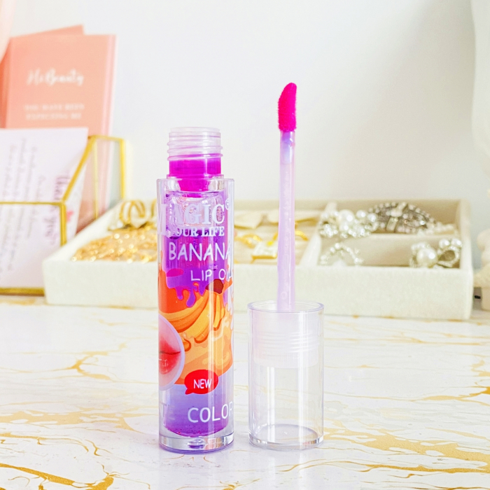 Lip Oil Fructat, Lip Oil portocale, mar, capsuni, rodie, mango, banane [2]