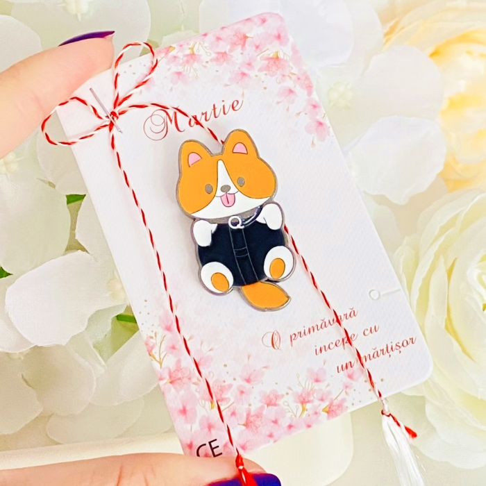 Martisor Brosa Catelus, Bijuterii Femei, Martisoare Martie [4]