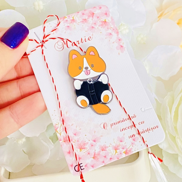 Martisor Brosa Catelus, Bijuterii Femei, Martisoare Martie [2]