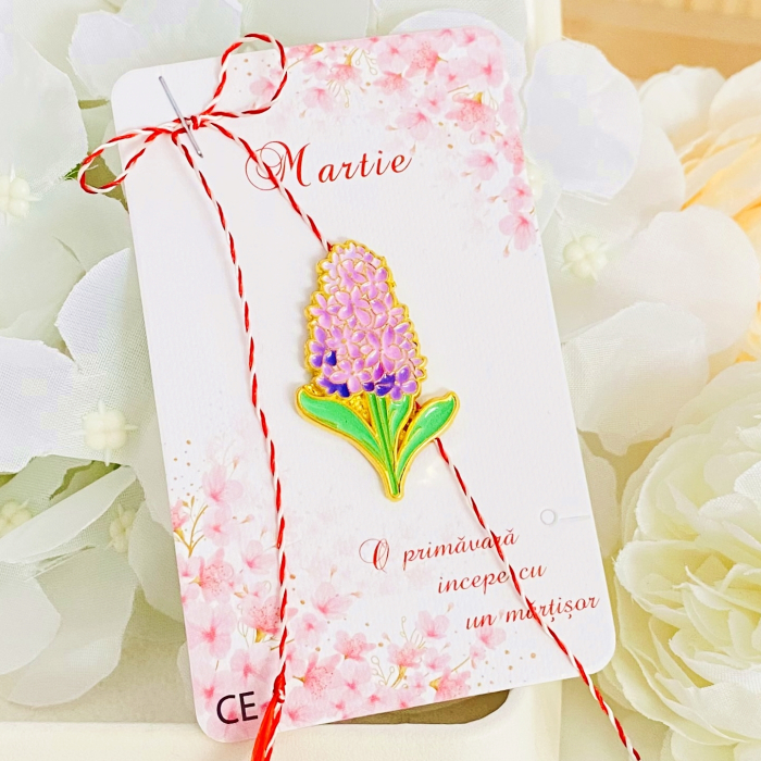 Martisor Brosa Zambila, Bijuterii Femei, Martisoare Martie [3]