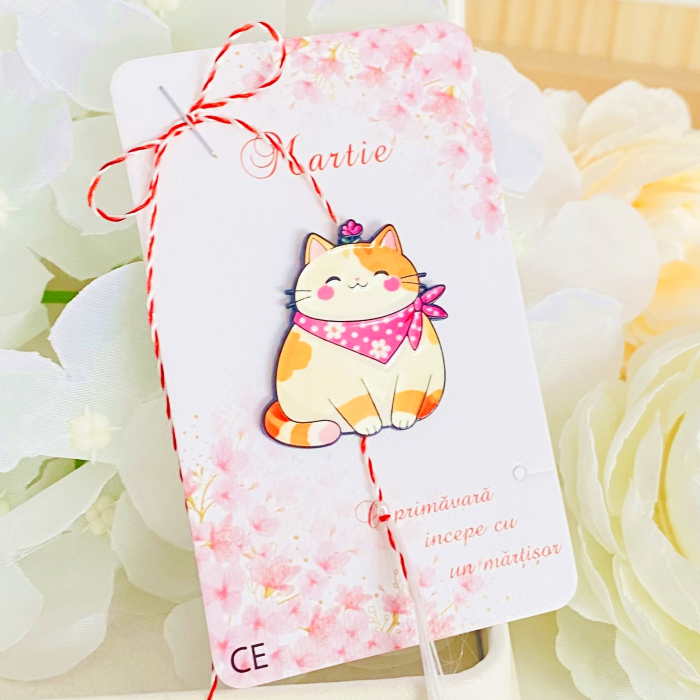 Martisor Brosa Pisica, Bijuterii Femei, Martisoare Martie [5]