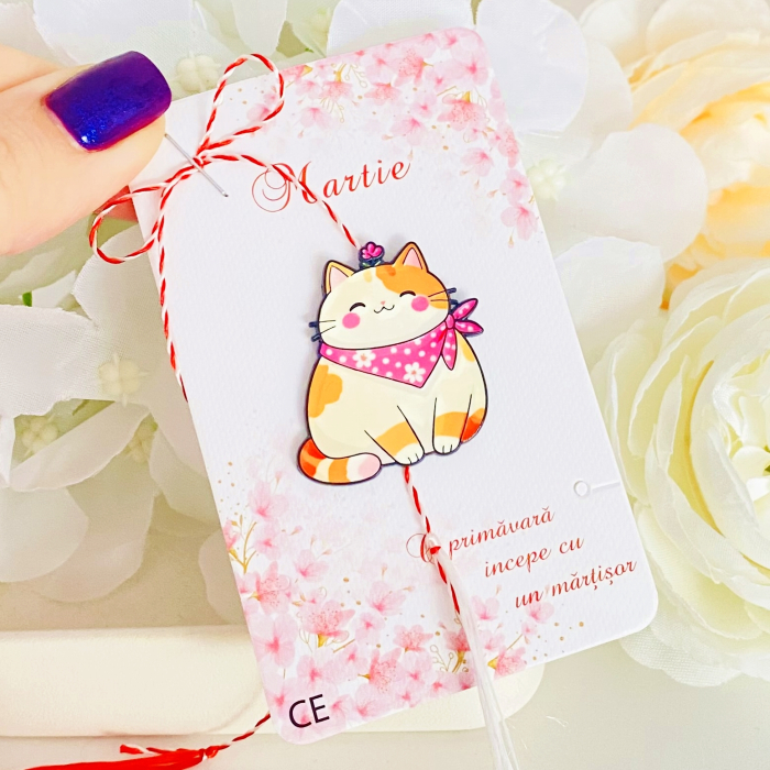 Martisor Brosa Pisica, Bijuterii Femei, Martisoare Martie [4]