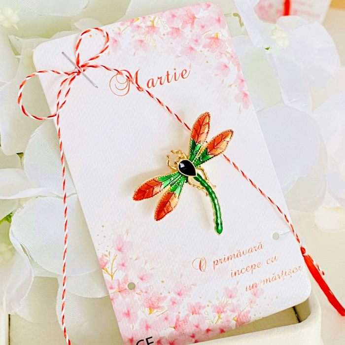 Martisor Brosa Libelula, Bijuterii Femei, Martisoare Martie [5]