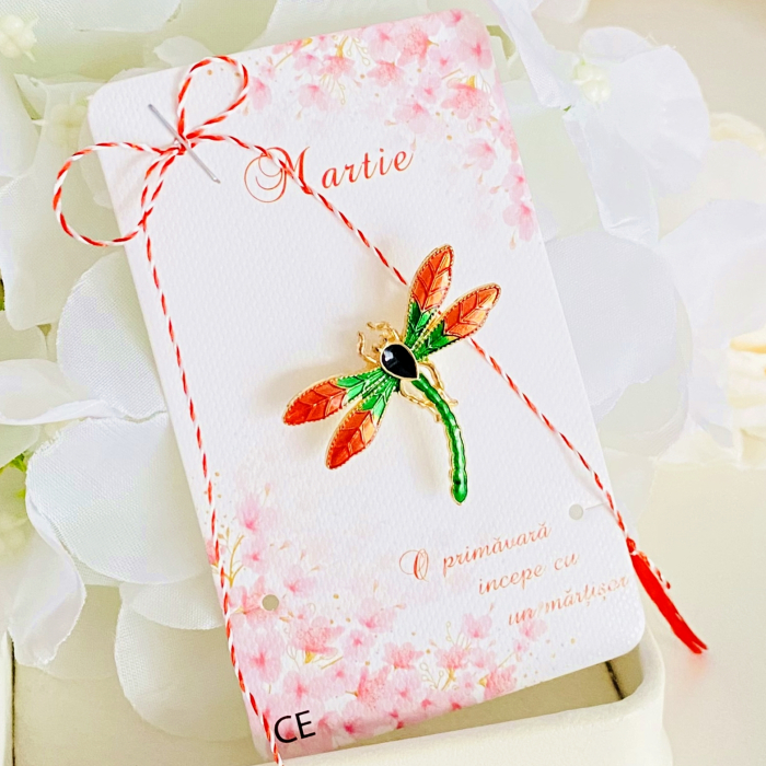 Martisor Brosa Libelula, Bijuterii Femei, Martisoare Martie [3]