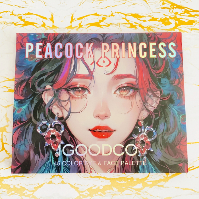 Paleta 45 Farduri Ochi & Ten Peacock Princess, Machiaj Ochi [2]