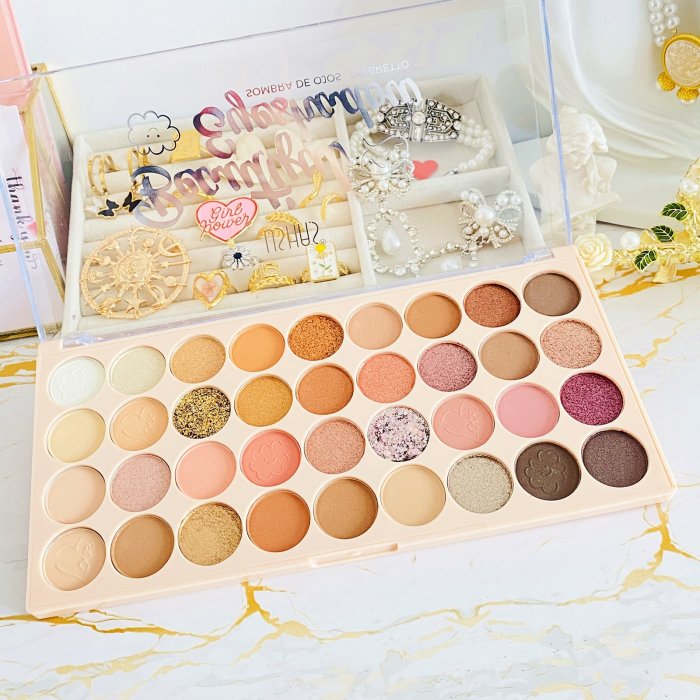 Paleta 36 Farduri Nude, Machiaj Ochi [2]