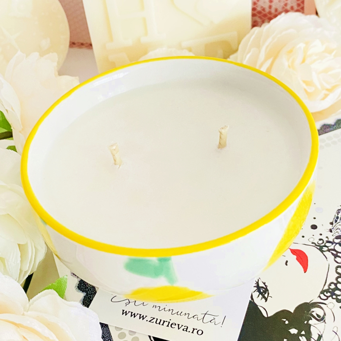 Lumanare Parfumata Ceara Soia Naturala, Lumanari Parfumate Handmade [7]