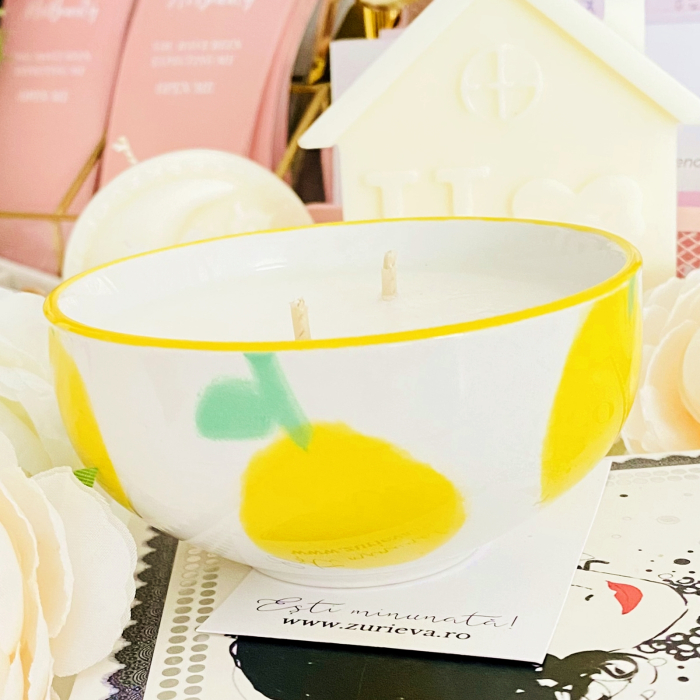 Lumanare Parfumata Ceara Soia Naturala, Lumanari Parfumate Handmade [9]