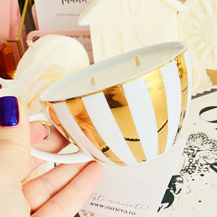 Lumanare Parfumata Ceara Soia Naturala, Lumanari Parfumate Handmade [2]