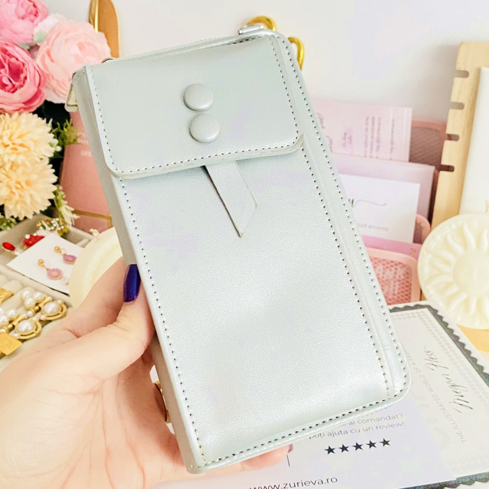 Portofel 2 in 1 Piele Ecologica, Portofele Dama [7]