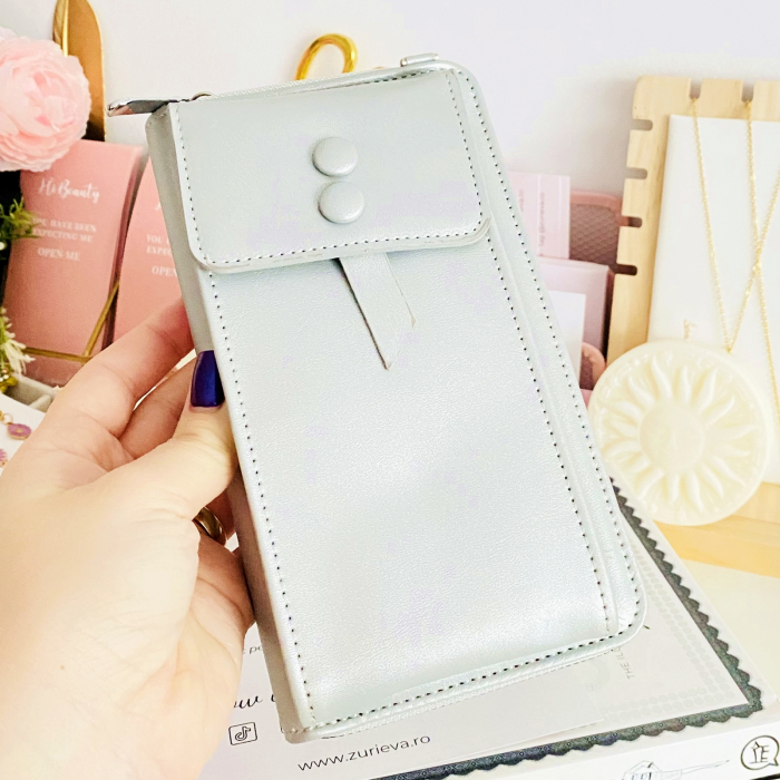 Portofel 2 in 1 Piele Ecologica, Portofele Dama [2]