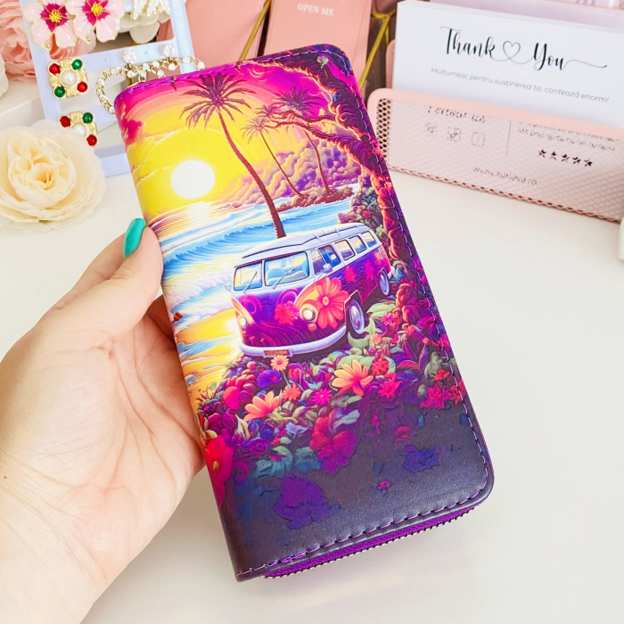 Portofel Sunset - Piele ECO, Portofele Dama [2]