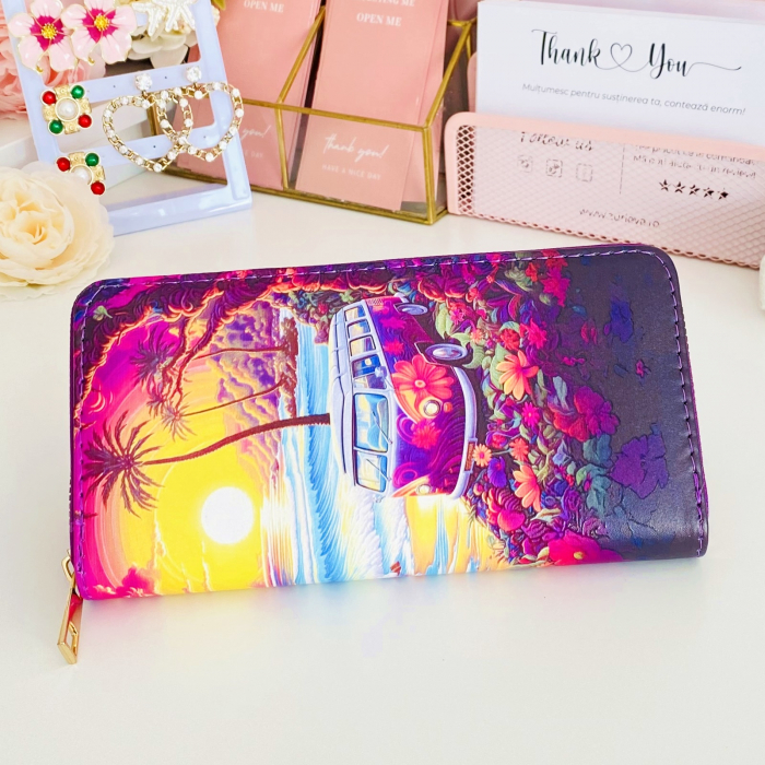 Portofel Sunset - Piele ECO, Portofele Dama [1]