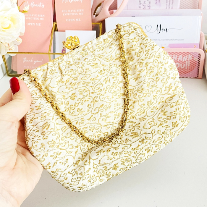 Poseta Vintage Gold Love, Genti Vintage [7]