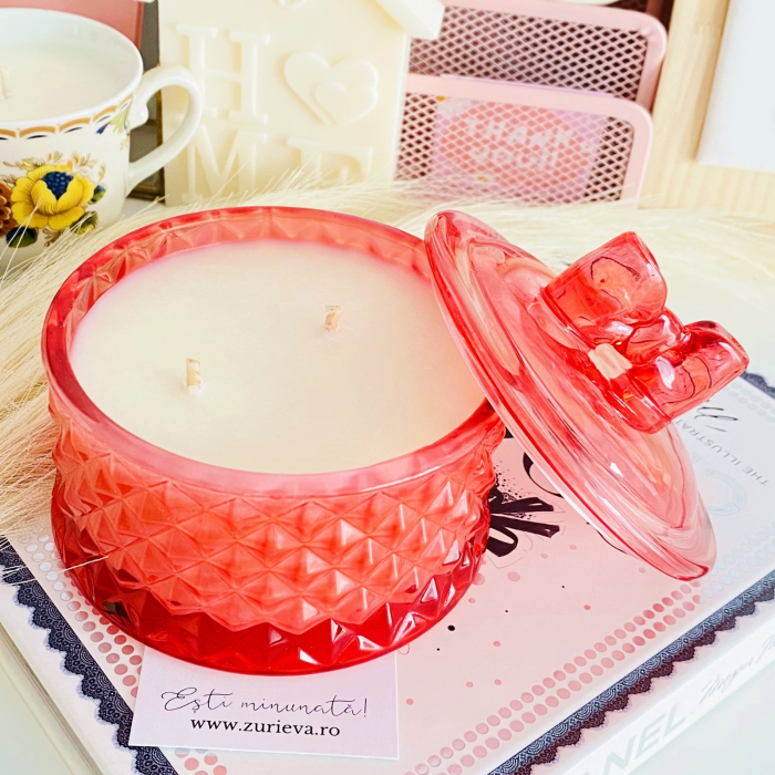 Lumanare Parfumata Ceara Soia Naturala, Lumanari Parfumate Handmade [3]