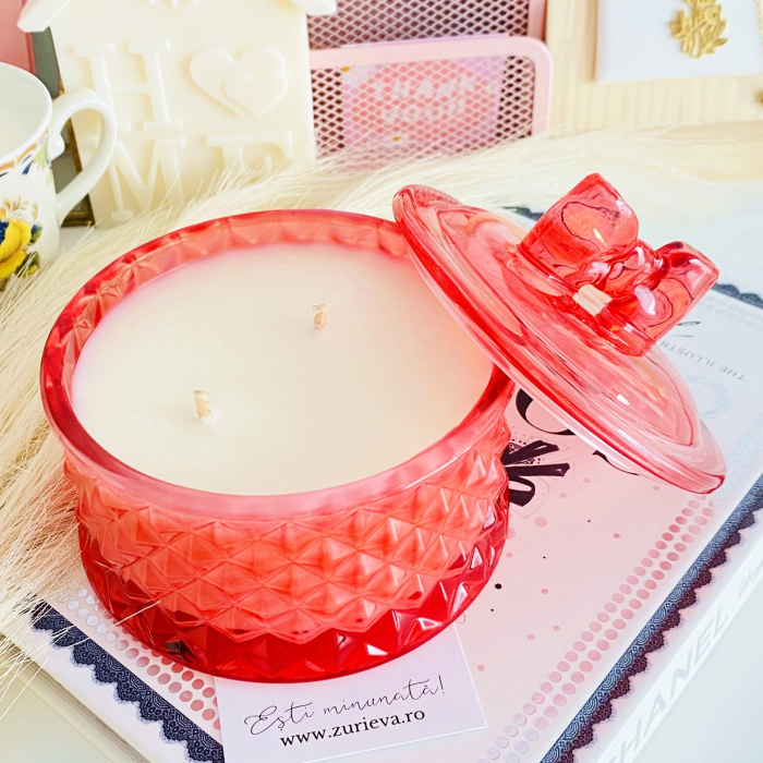 Lumanare Parfumata Ceara Soia Naturala, Lumanari Parfumate Handmade [6]