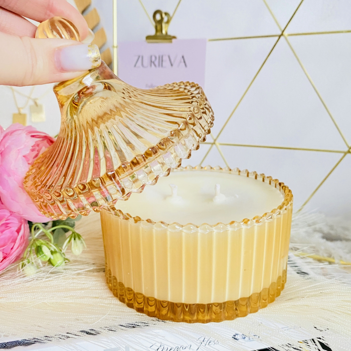 Lumanare Parfumata Ceara Soia Naturala, Lumanari Parfumate Handmade [4]