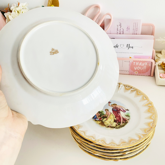 Serviciu Tort Portelan Bavaria, Portelan Vintage [10]