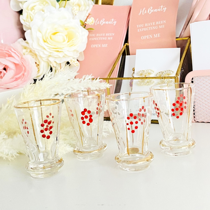 Set 4 Paharele Vintage, Sticla Vintage [5]