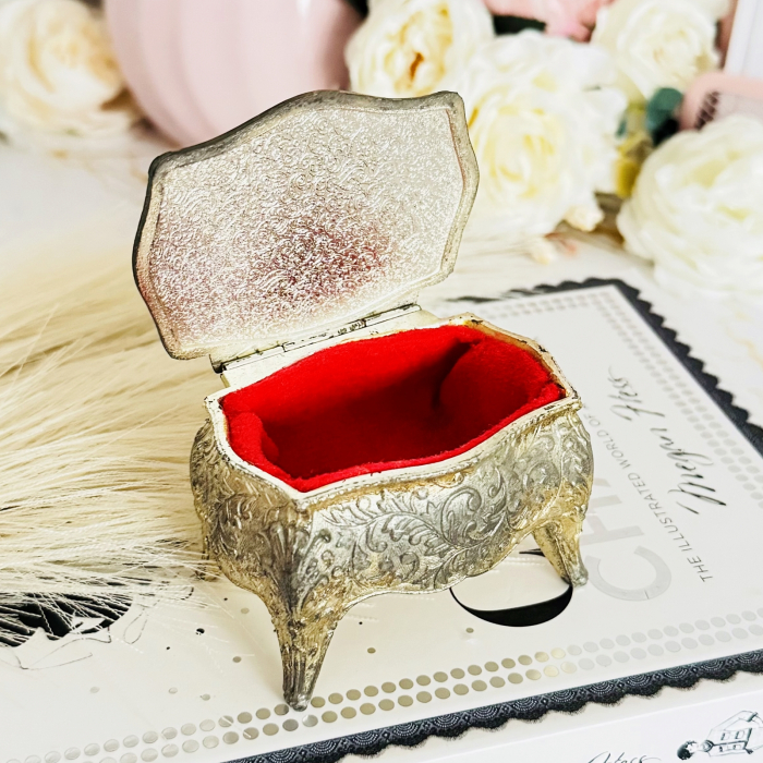 Cutiuta Vintage de Bijuterii Camee, Cutie Bijuterii Vintage [5]