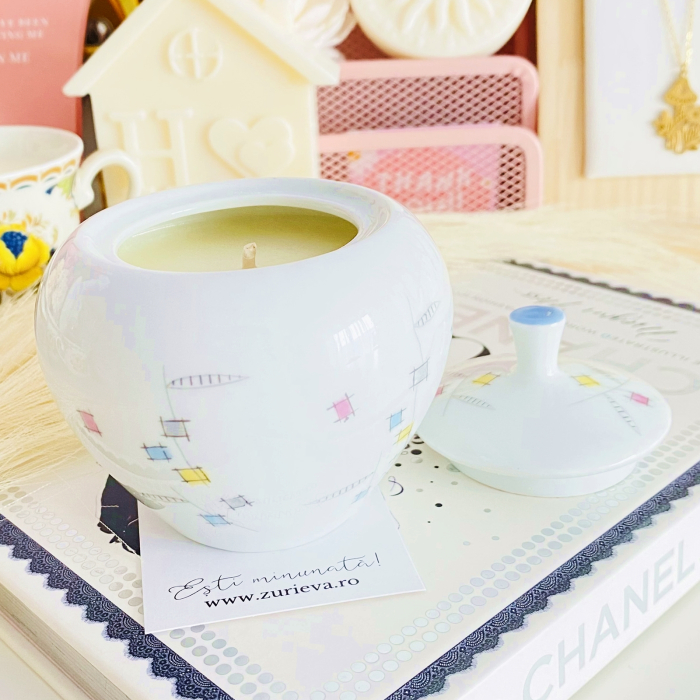 Lumanare Parfumata Ceara Soia Naturala, Lumanari Parfumate Handmade [7]