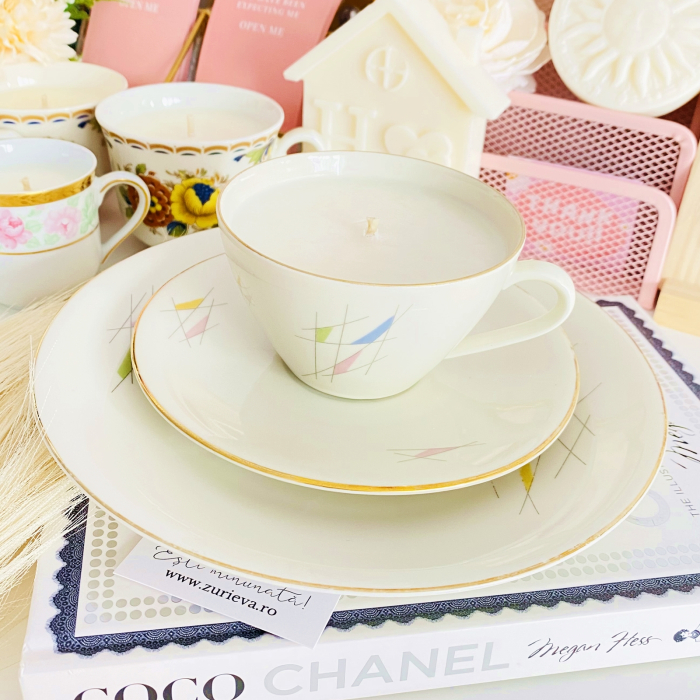 Lumanare Parfumata Ceara Soia Naturala, Lumanari Parfumate Handmade [4]