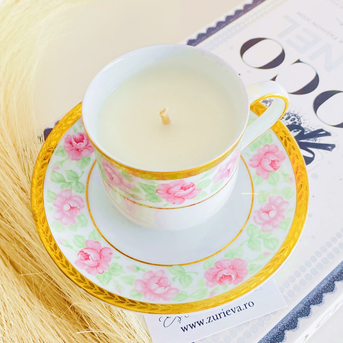 Lumanare Parfumata Ceara Soia Naturala, Lumanari Parfumate Handmade [2]