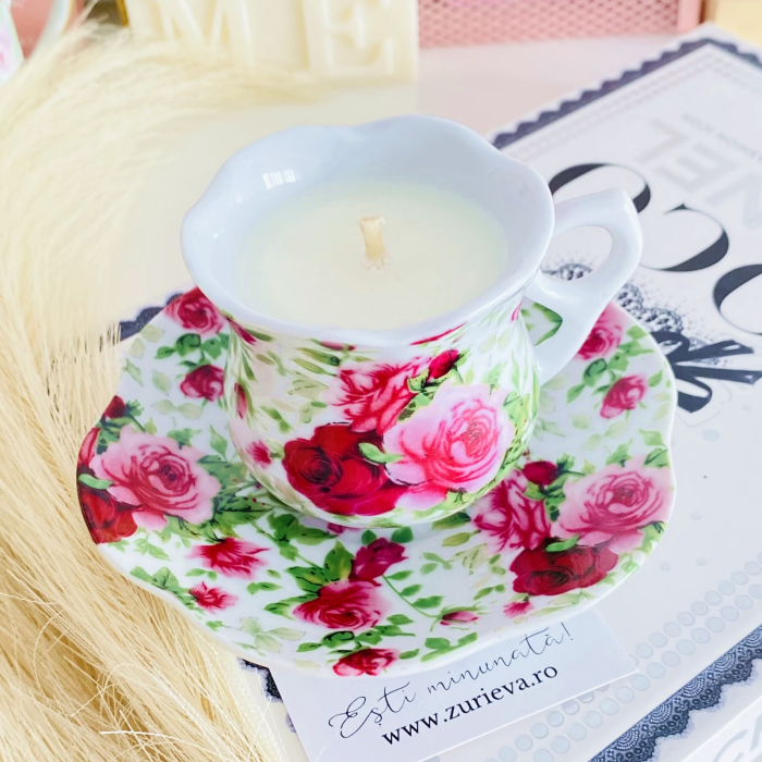 Lumanare Parfumata Ceara Soia Naturala, Lumanari Parfumate Handmade [7]