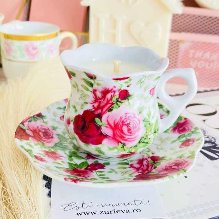 Lumanare Parfumata Ceara Soia Naturala, Lumanari Parfumate Handmade [5]