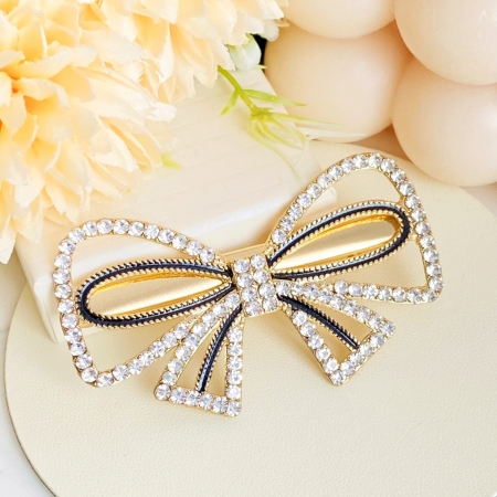 Agrafa Fundita Aurie, Agrafa de Par, Accesorii Par, Clama metal [1]