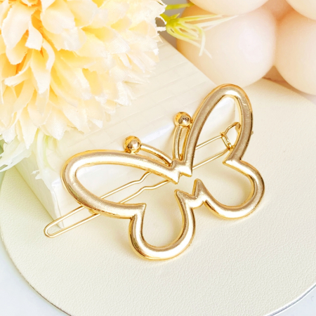 Clama Fluture, Agrafa de Par, Accesorii Par, Clama metal [5]