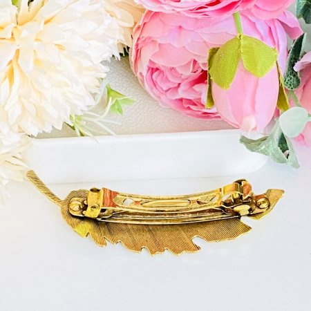 Clama Pana Aurie, Agrafa de Par, Accesorii Par, Clama metal [5]