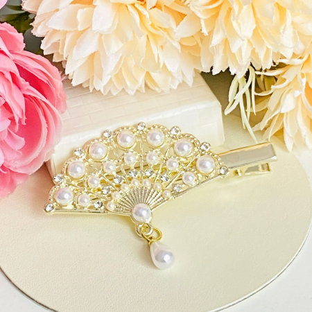 ACCESORII PAR - Agrafa Par Evantai Perlute, Accesorii Par