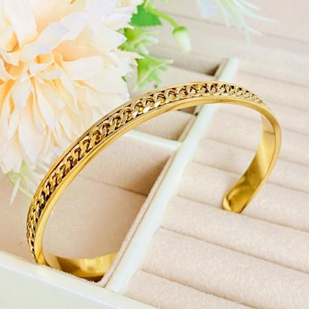 Bratara Fixa Aurie Otel Inoxidabil, Bijuterii Inox, Bratari Dama [0]