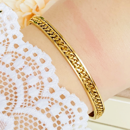 Bratara Fixa Aurie Otel Inoxidabil, Bijuterii Inox, Bratari Dama [1]