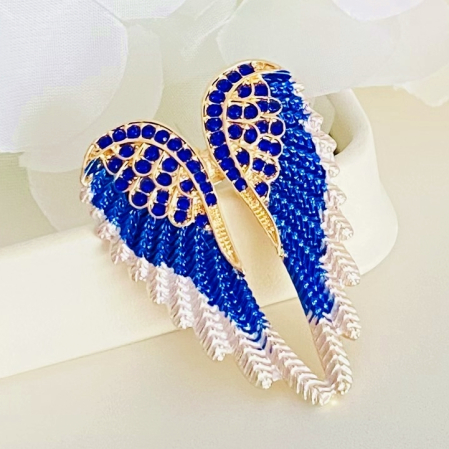 BROSE - Brosa Aripi Inger Albastru, Brose Dama, Brose Elegante