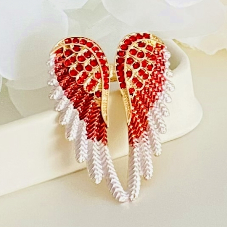 BROSE - Brosa Aripi Inger Rosu, Brose Dama, Brose Elegante