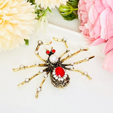 Brosa Vintage Spider, Brosa Dama Femei [1]