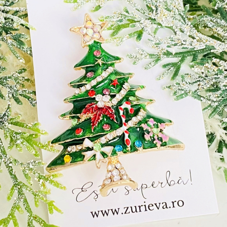 BROSE - Brosa Brad de Craciun, Brosa Statement, Brose Femei