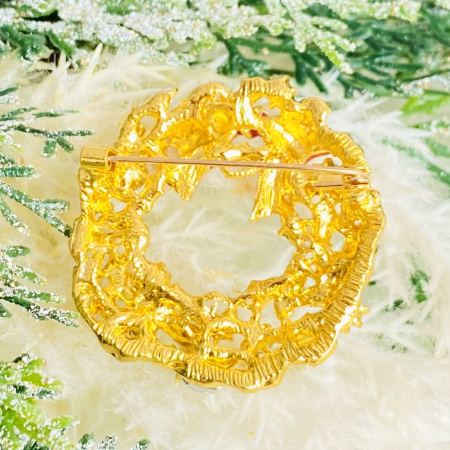 Brosa Ghirlanda Craciun, Brosa Statement, Brose Femei [6]