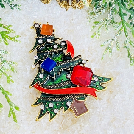 Brosa Brad Impodobit Craciun, Brosa Statement, Brose Femei [2]