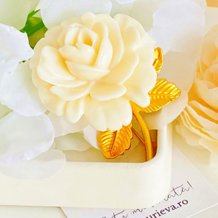 BROSE - Brosa Bujor Alb, Brose Dama, Brose Elegante