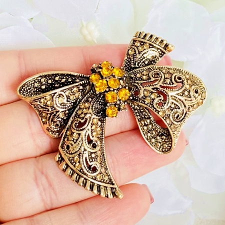 Brosa Funda Eleganta Aurie, Brosa Dama Femei [1]