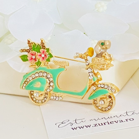 BROSE - Brosa Catelus pe Scuter, Brose Dama, Brose Elegante