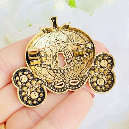 Brosa Trasura Dovleac Cenusareasa, Brosa Statement Dama Femei [7]