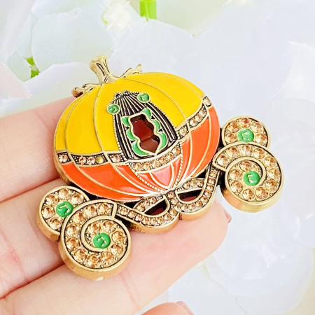 Brosa Trasura Dovleac Cenusareasa, Brosa Statement Dama Femei [4]